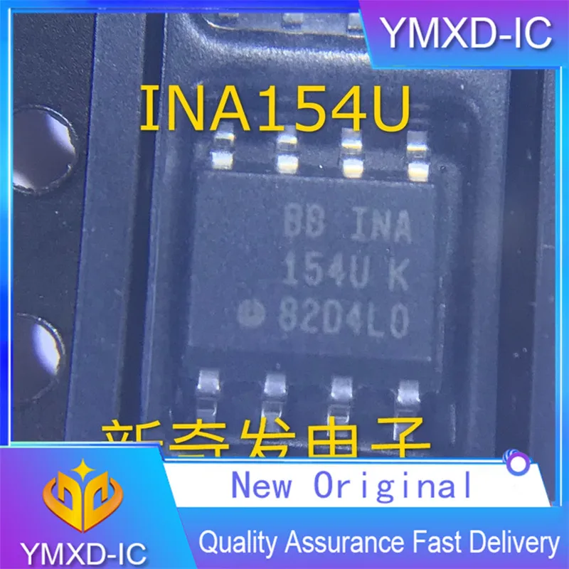 10Pcs/Lot New Original Imported Chip Ina154 Ina154u Ina154ua Amplifier Chip IC Sop8