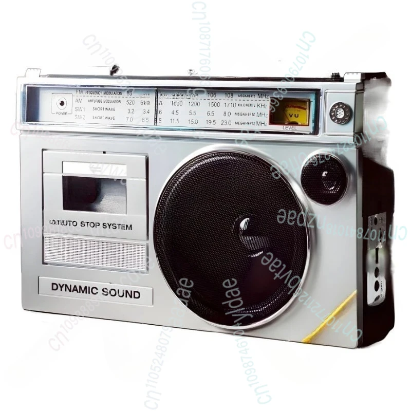 

Ретро-ностальгический магнитофон, радио, Bluetooth-карта, динамик для зарядки, динамик большой громкости