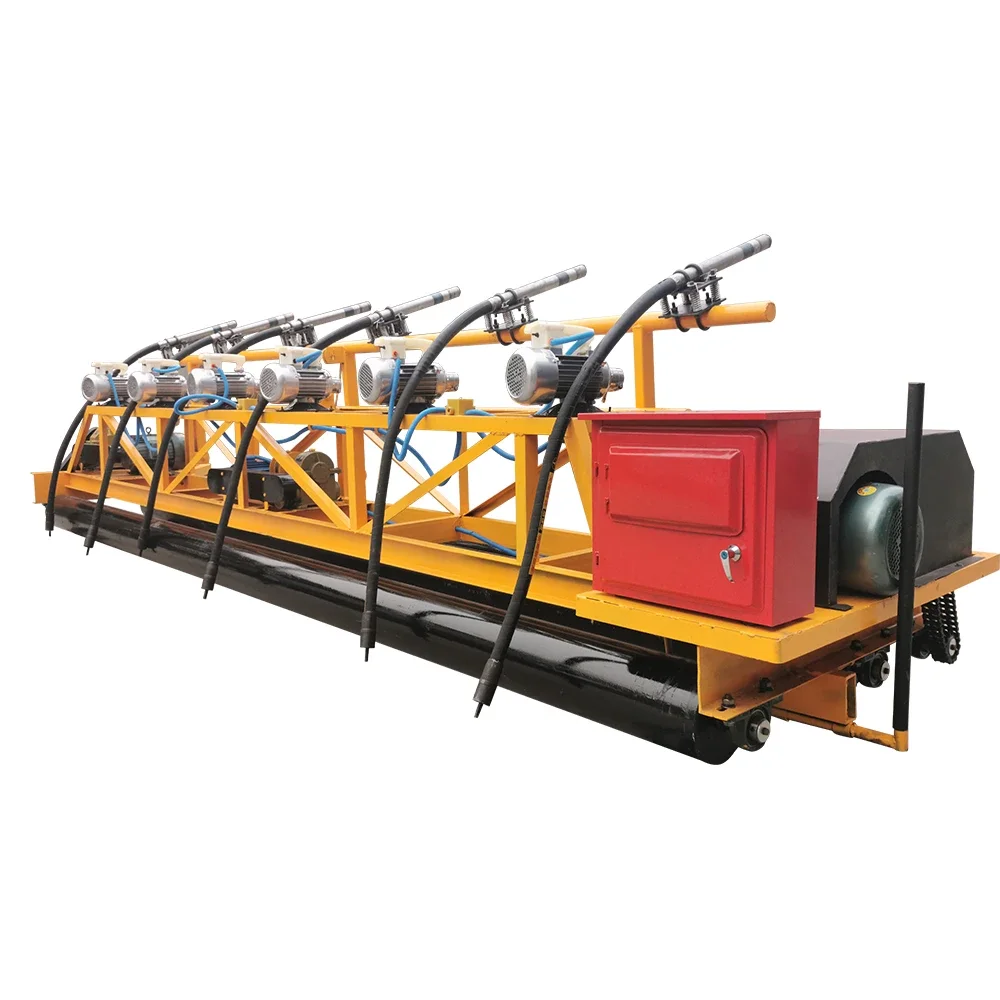 Electric Drum Paver Ground Pavement Concrete Leveling Machine Vibrator Concrete Paver