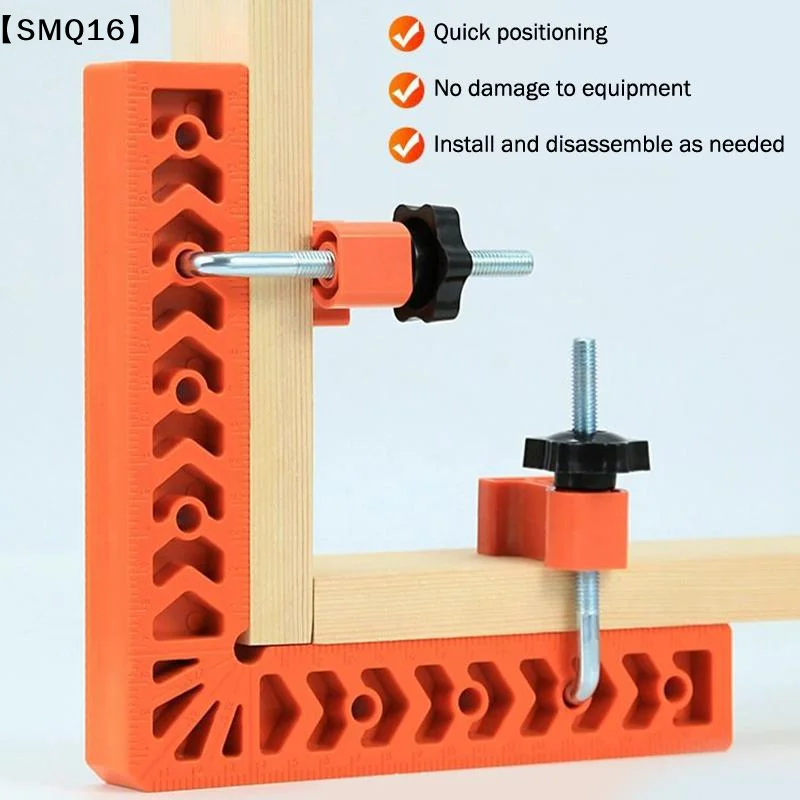 4Pcs 3in 90 Degree Right Angle Positioning Ruler L Fixing Clamp Woodworking Holder Marking Ruler Tools Auxiliary Locator【SMQ】