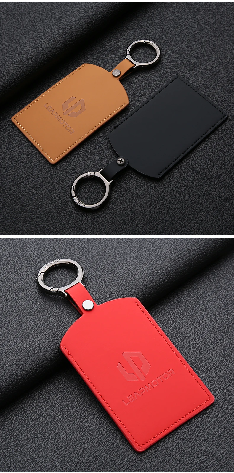 Auto Zubehör NFC Karte Remote Key Abdeckung Fall Für Leapmotor C10 C11 C16 Schutz Halter Shell Auto Schlüsselbund – Detail 6
