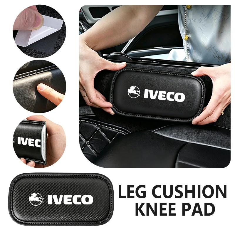 Protector universal para la rodilla de la consola central del coche, cojín de descanso para las piernas para IVECO Eurocargo 4x4 T-Way Stralis ‌   Daily Powerstar ‌   eDAILY ‌
