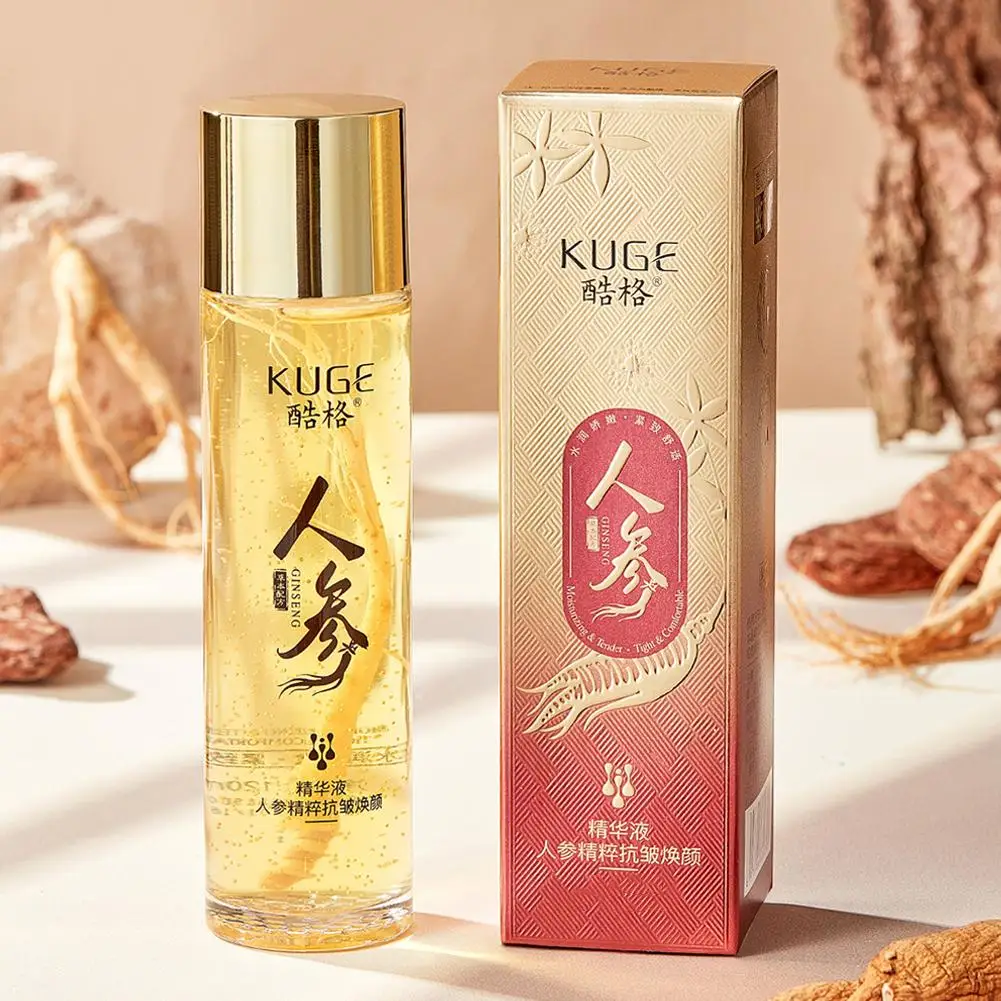 24k Gold Ginseng Essence Water Golden Ginseng Cream Care Nawilżający kwas Anti Hyaluronic Essence Aging Facial Skin U7O6