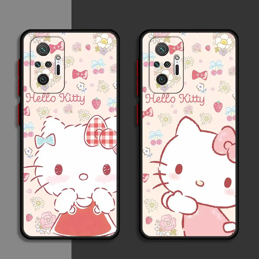 Sanrio Print H-Hellokitty Cat Phone case for Xiaomi Mi 11 Lite 5G 11T 12 12X 12T Pro X3 NFC Pro X4Pro5G X4NFC5G X5 5G Poco C40