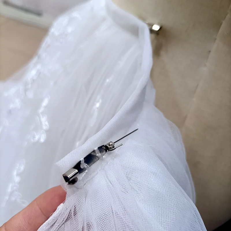 Falda de encaje desmontable con tren extraíble de encaje blanco, falda blanca, cola de tul de 5 capas, accesorios de boda, tren de vestido desmontable