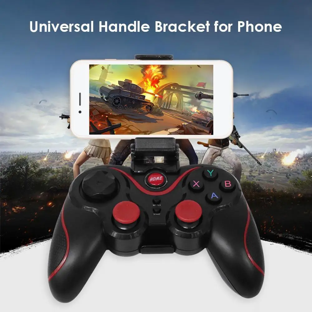 Phone Mobile Game Pad Mount Wireless Controller Gamepad Smartphone Clip Holder Wireless Controller Gamepad for Android IOS Phone