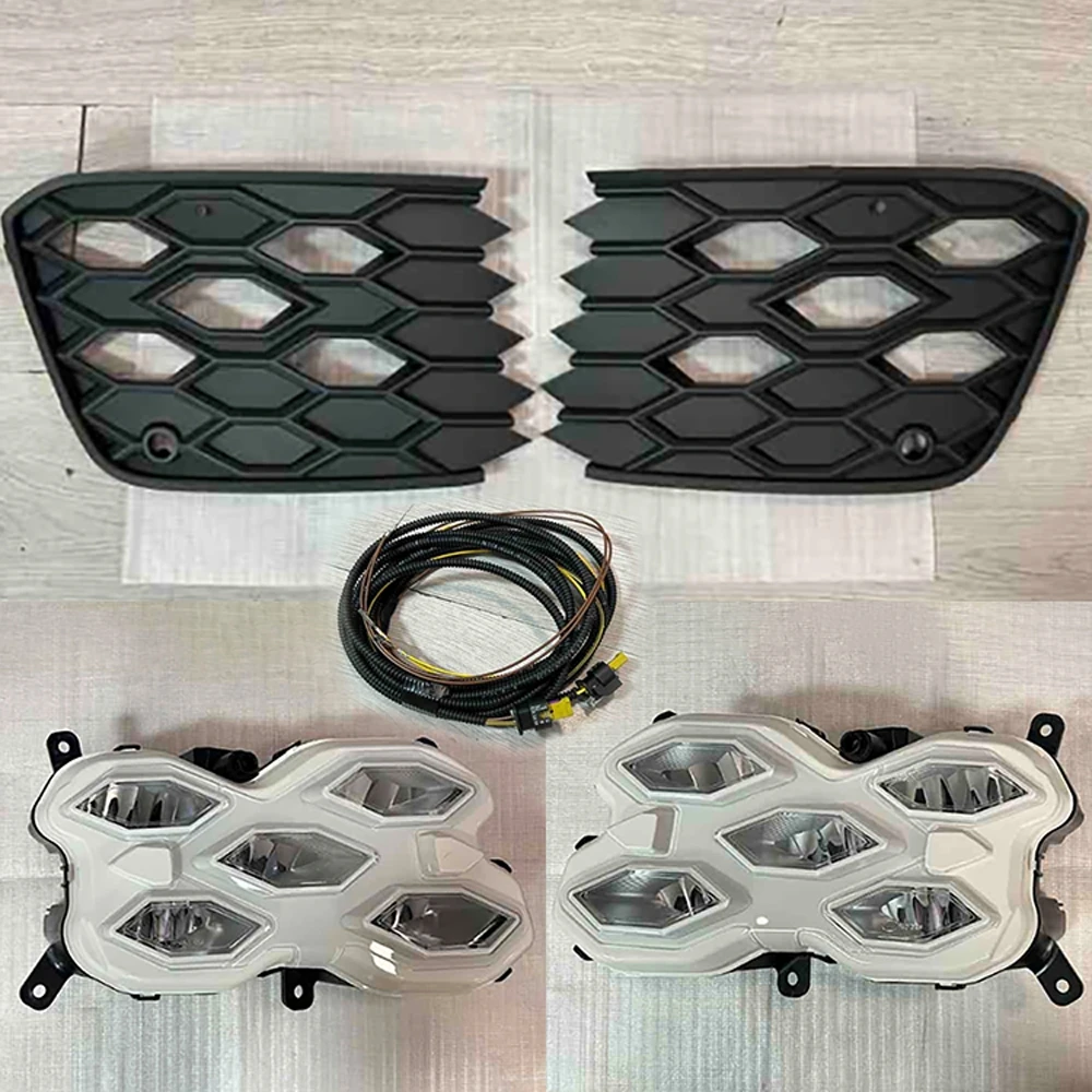 For Golf MK8 Fog Left And Right Lamp Light Fog Lamp Frame With Cable