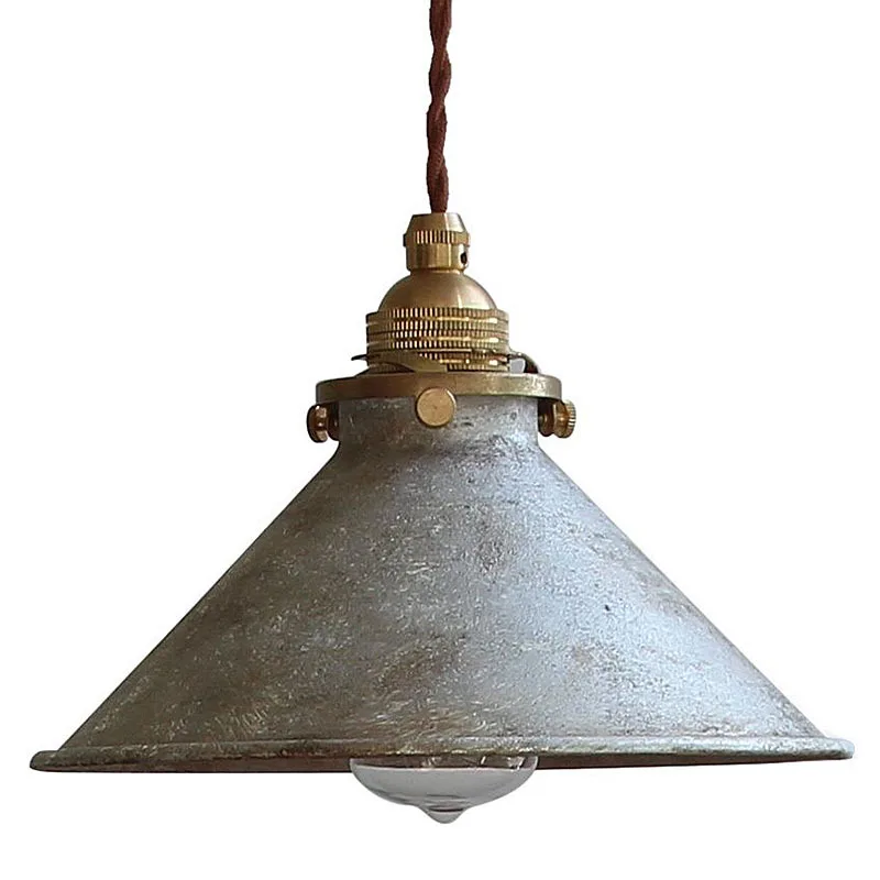 American Countryside Retro Industrial Pendant Lamp Iron Rust Loft Restaurant Kitchen Chandelier Coffee Shop Bar Decor Droplight
