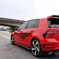 For Volkswagen VW Golf MK7 7.5 GTI/R/Rline Car Front Lip Rear Bumper Diffuser Side Skirt TCR Body kit