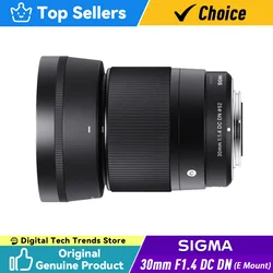 Sigma 30MM F1.4 DC DN Wide Angle Fixed Focus Portrait Lens Mirrorless Camera Lens for SONY ZVE10 A6400 E Mount