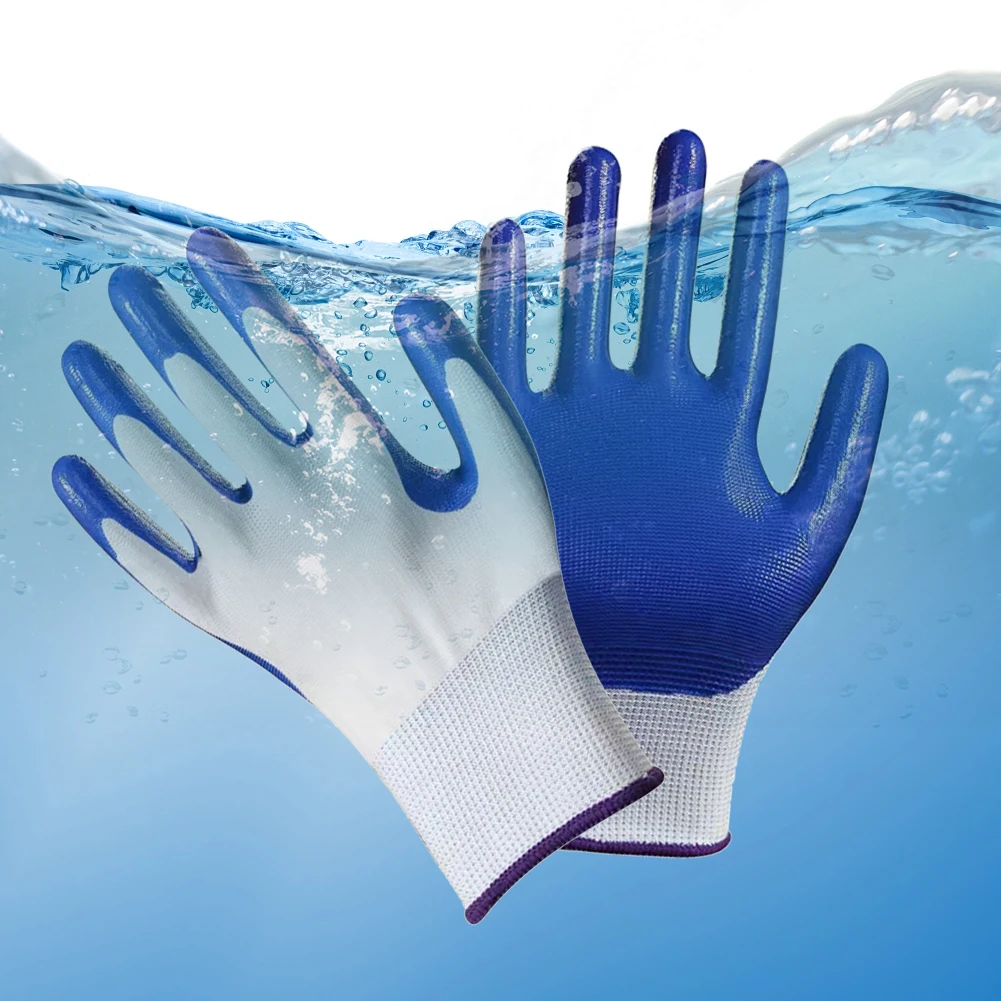 قفازات عمل لإزالة الأعشاب الضارة، قفازات عمل مقاومة للتآكل، متعددة الأغراض قابلة للتنفس لبناء الحديقة بنفسك