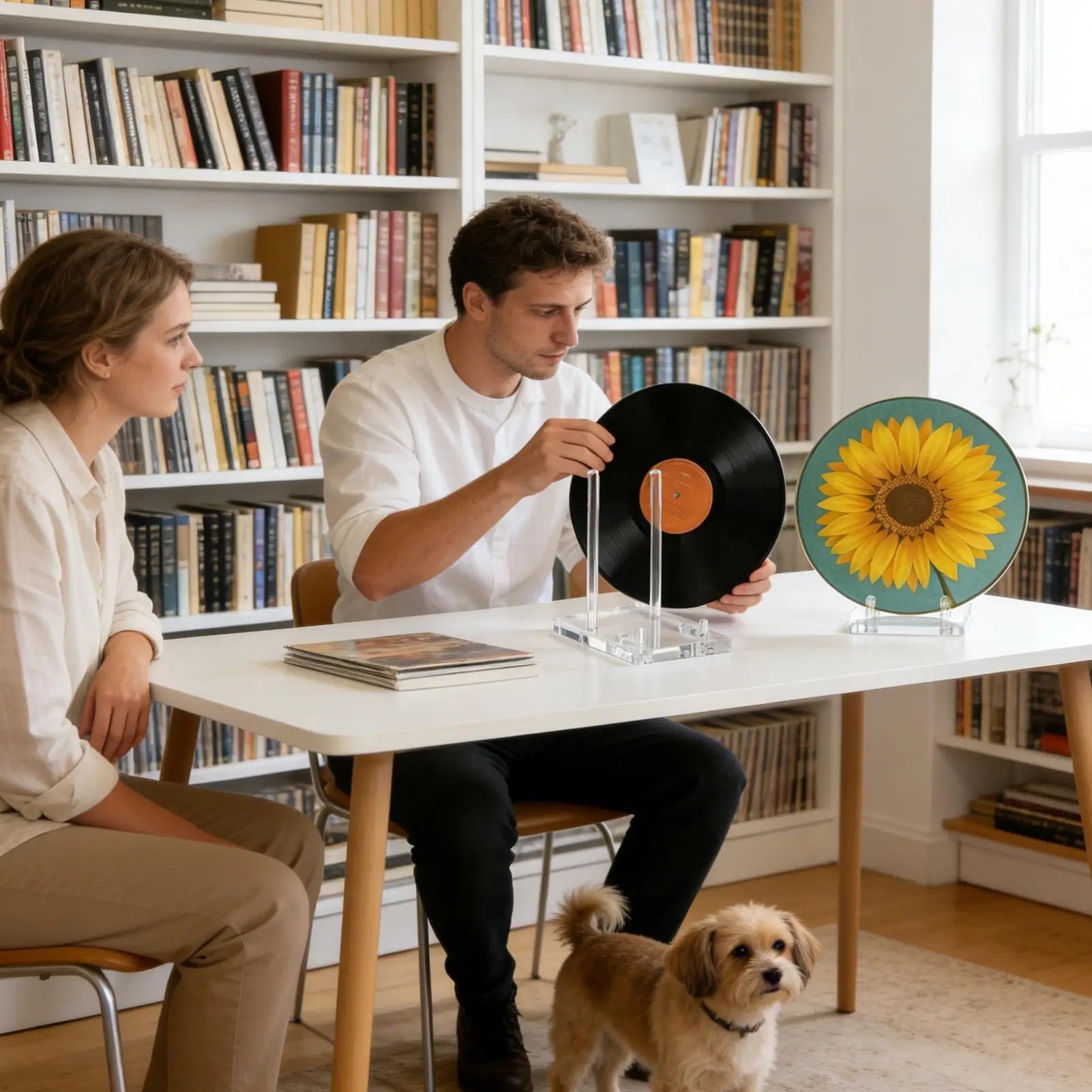 

Decorative Plate Stand Clear Non Slip Space Saving Easel Elegant Plate Holder Display Stand For Book Card Record Cutting Board