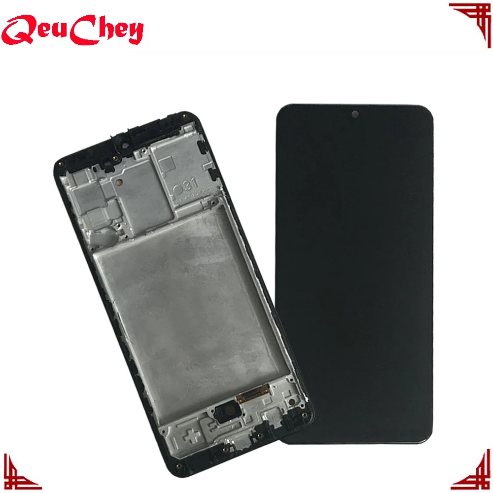 2/3/5/10 Piece/Lot OLED For Samsung Galaxy A31 A315 A315F A315F/DS LCD Display Monitor Touch Screen Assembly With Frame