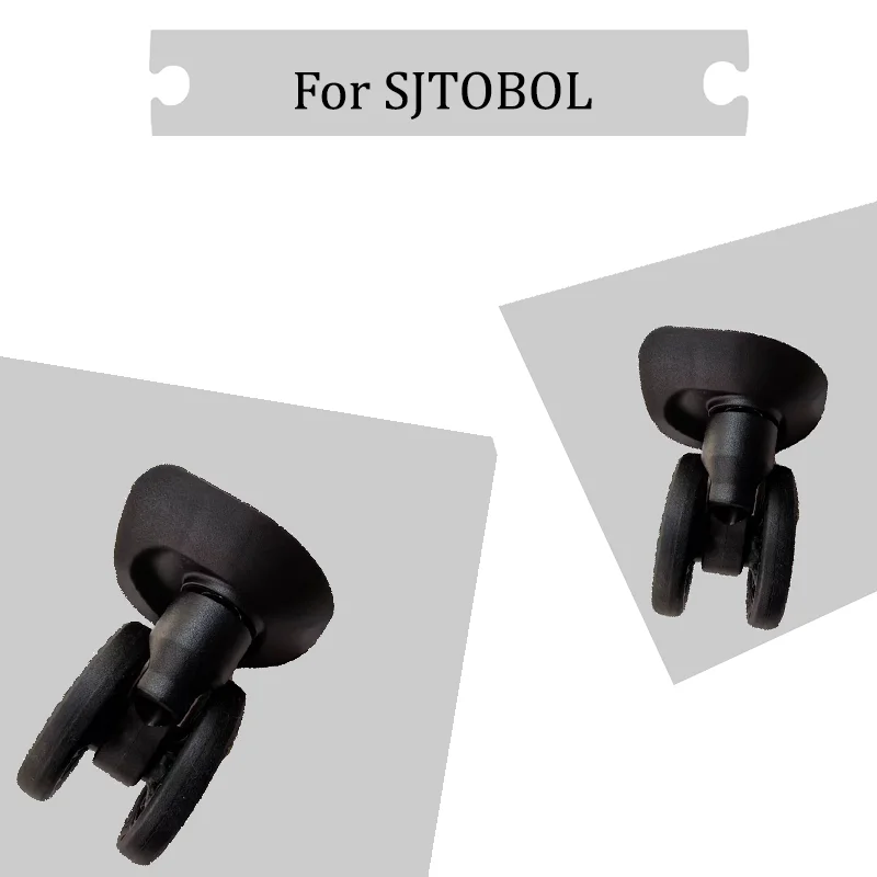 

For SJTOBOL T103 For Luggage Wheels Luggage 360° Rotating Wear Suitcase Accessories Parts Resistant Wheels Handle Replacement