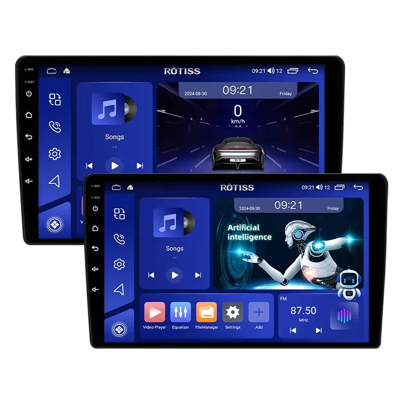 

Искусственный интеллект Автомобильный DVD-плеер 2 Din 9 "10" Android Стерео Память 4 ГБ 64 ГБ ПЗУ Bluetooth FM цифровой сигнальный процессор