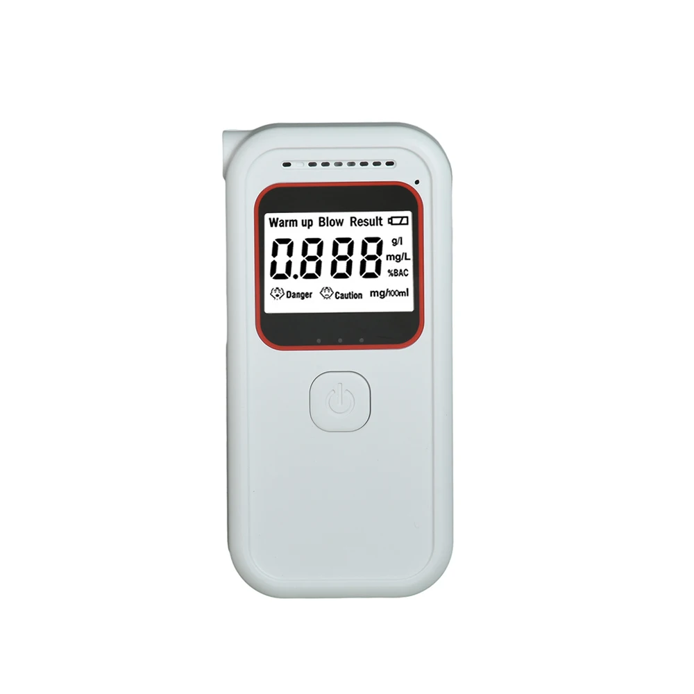 Portable Alcohol Tester Electronic Breathalyzer LCD Display Professional Breathalyzer Breath Alcohol Test Tools For Car Home