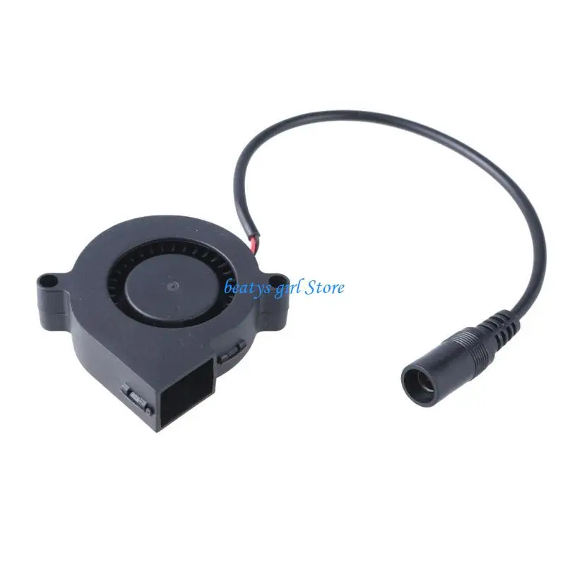 C7AB 5015 12V Cooling Fan 3.4CFM High Performances Blower Fan for Enthusiasts