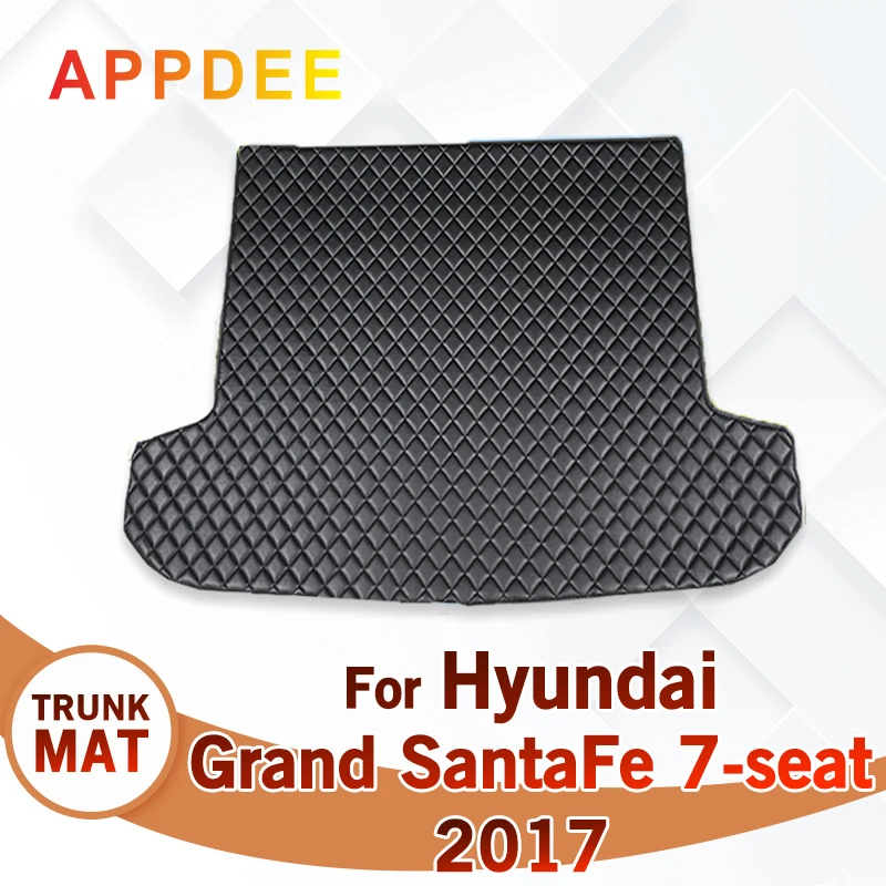 

Коврик в багажник автомобиля для Hyundai Santa Fe, 7-местный внедорожник, 2017, автомобильные аксессуары на заказ, украшение интерьера автомобиля