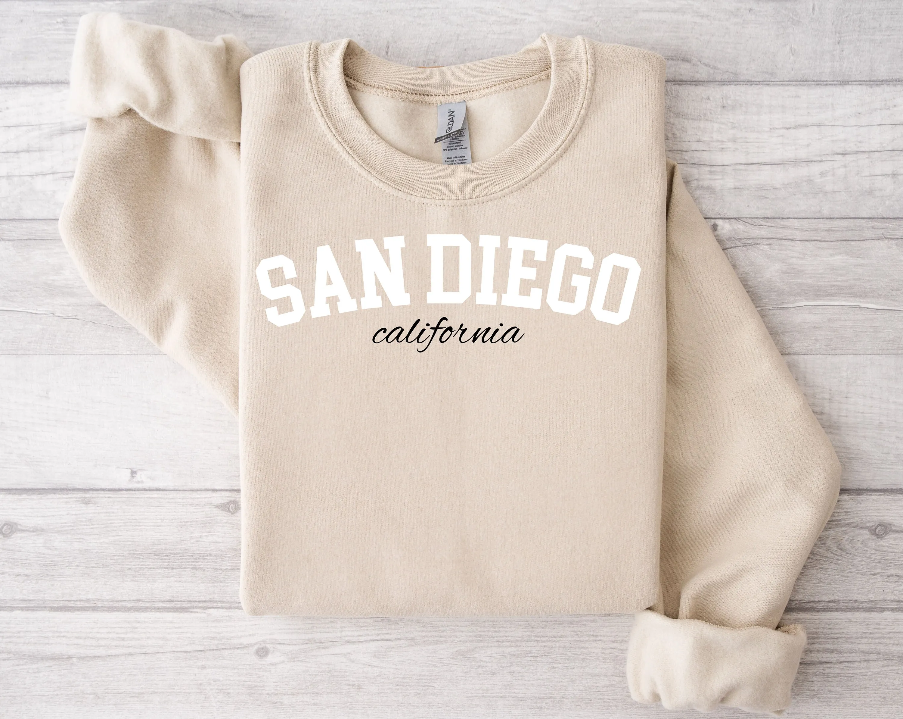 Футболка San Diego SweaT California Sweateshirt Moving To