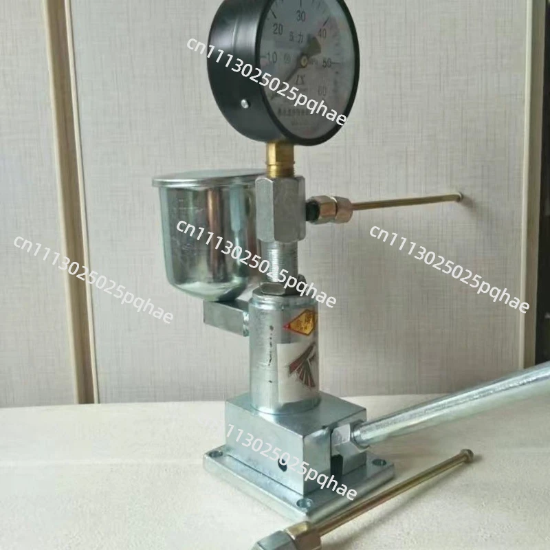 Car Tractor Diesel Injector Nozzle Tester Experiment Atomization Bench Tester Injector Hand Pressure Calibrator