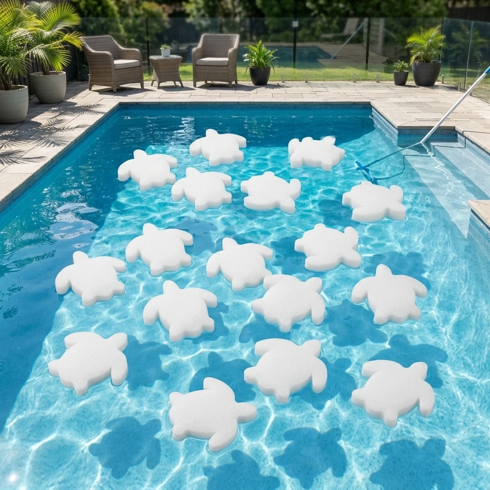 For Fish Ponds Scum Absorbing Sponge Swimming Pool Sponge Water Cleaning Swimming Pool Maintenance Easy To Use