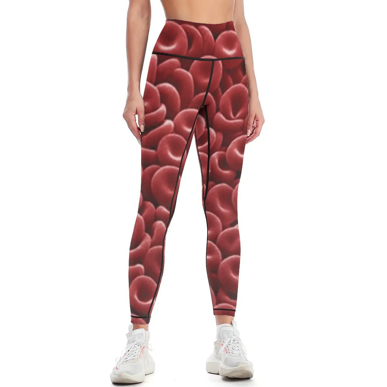 

Red Blood Cells Under Microscope Leggings flared Fitness's gym clothes Legging sexy woman Womens Leggings