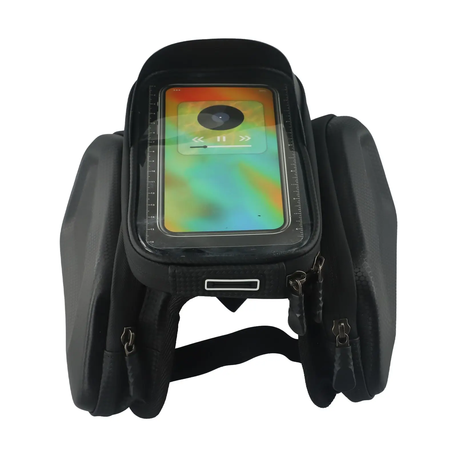 Car Tube Bag Phone Holder Case Front Tube Frame Waterproof Hard Shell Light Shield Package Content Mobile Phone Function