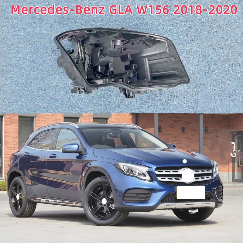 

For Mercedes-Benz GLA W156 2018 2019 2020 Headlamp Base Headlight Rear shell Replacement Headlight House Black rear shell