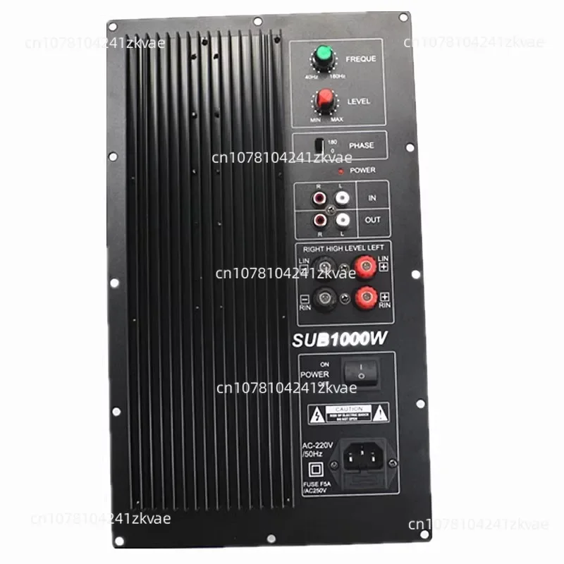 1000W high power Finished 15 inch powerful bass high-power active household subwoofer amplifier board