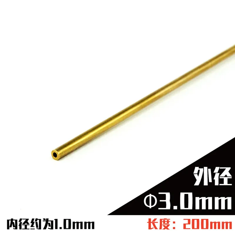 0.3-3mm  Brass Tubing Multi Diameter Metal Pipe for Model DIY Military Diorama Gundam Aircraft Handmade Hobby Craft Accessories view 5