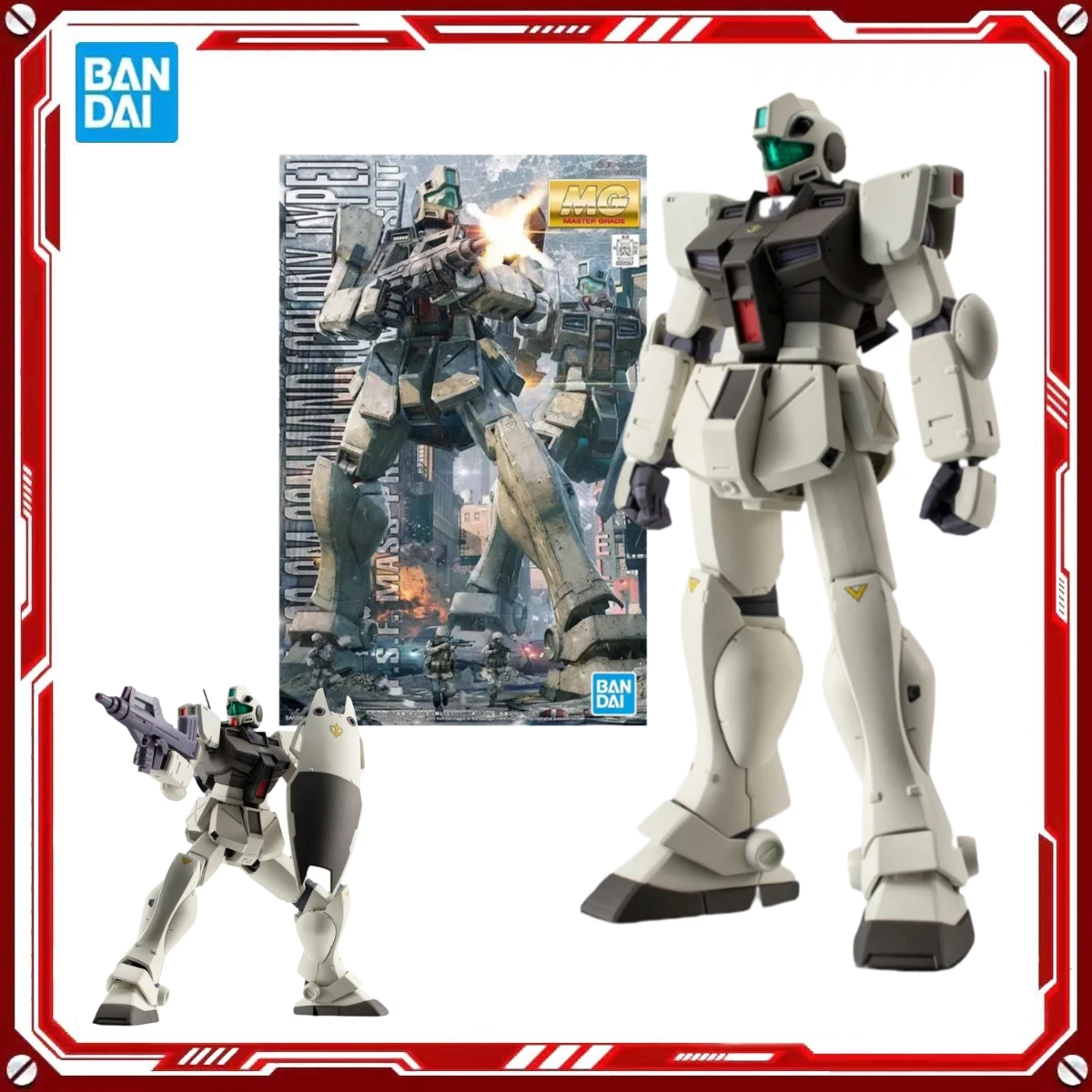 

Bandai Gundam Model Kit MG 1/100 RGM-79G GM Command Colony Type Anime Action Figure Collection Model Toy Gift in Stock