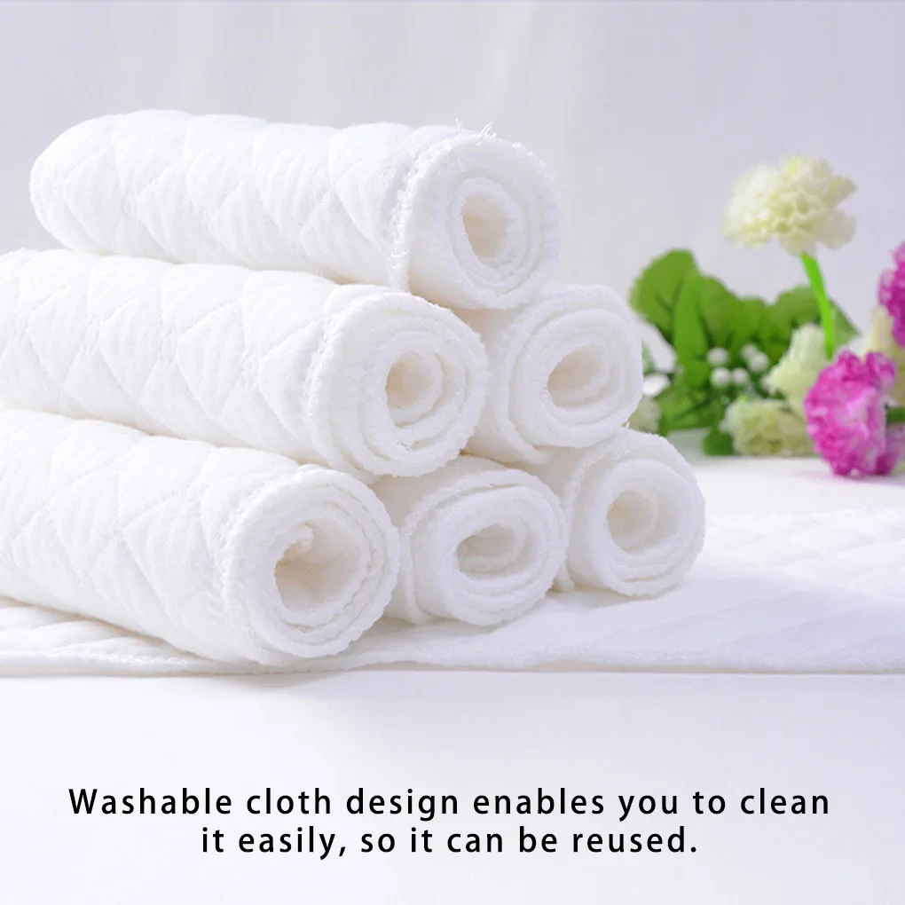 وسادة حفاضات قطنية متعددة الوظائف للأطفال ، حفاضات صحية ، قابلة للطي باليد ، وسادات تغيير للأطفال ، إكسسوارات للحفلات ، غطاء ، 10 * ، 20 *