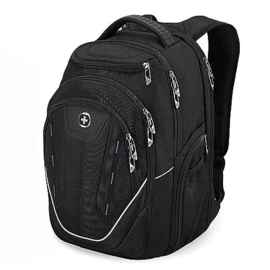 

Design TSA Business Laptop Backpack For Men, Travel Backpack With USB Charging Port, College Tech Backpacks With RFID Pockets P