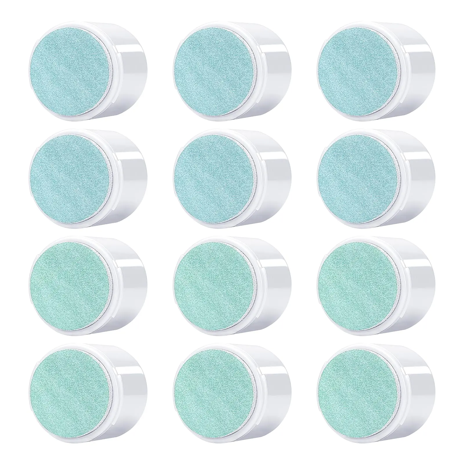 Replacement Pad Compatible with Frida Baby Nail File 12 Packs Baby Nail Trimmer Grinding Heads for Newborn to Toddlers 6-12M New