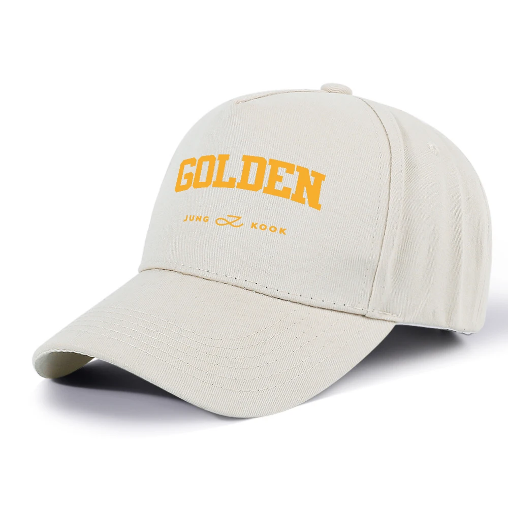 Kpop JUNGKOOK Athletic Baseball Cap JK Jung Kook GOLDEN Adjustable