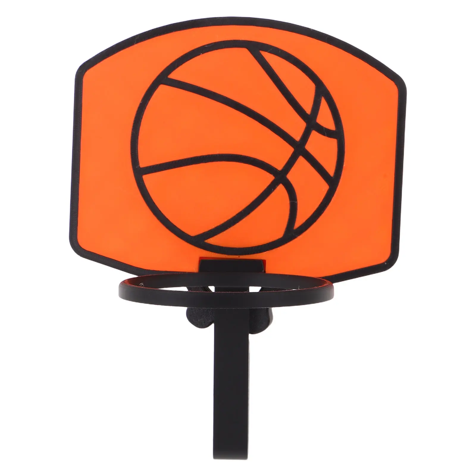 Mini Clip on Trash Can Basketball Hoop Decorative Backboard for Office Bedroom Indoor Trash Can Clip Basketball Hoop Fun Cleanup