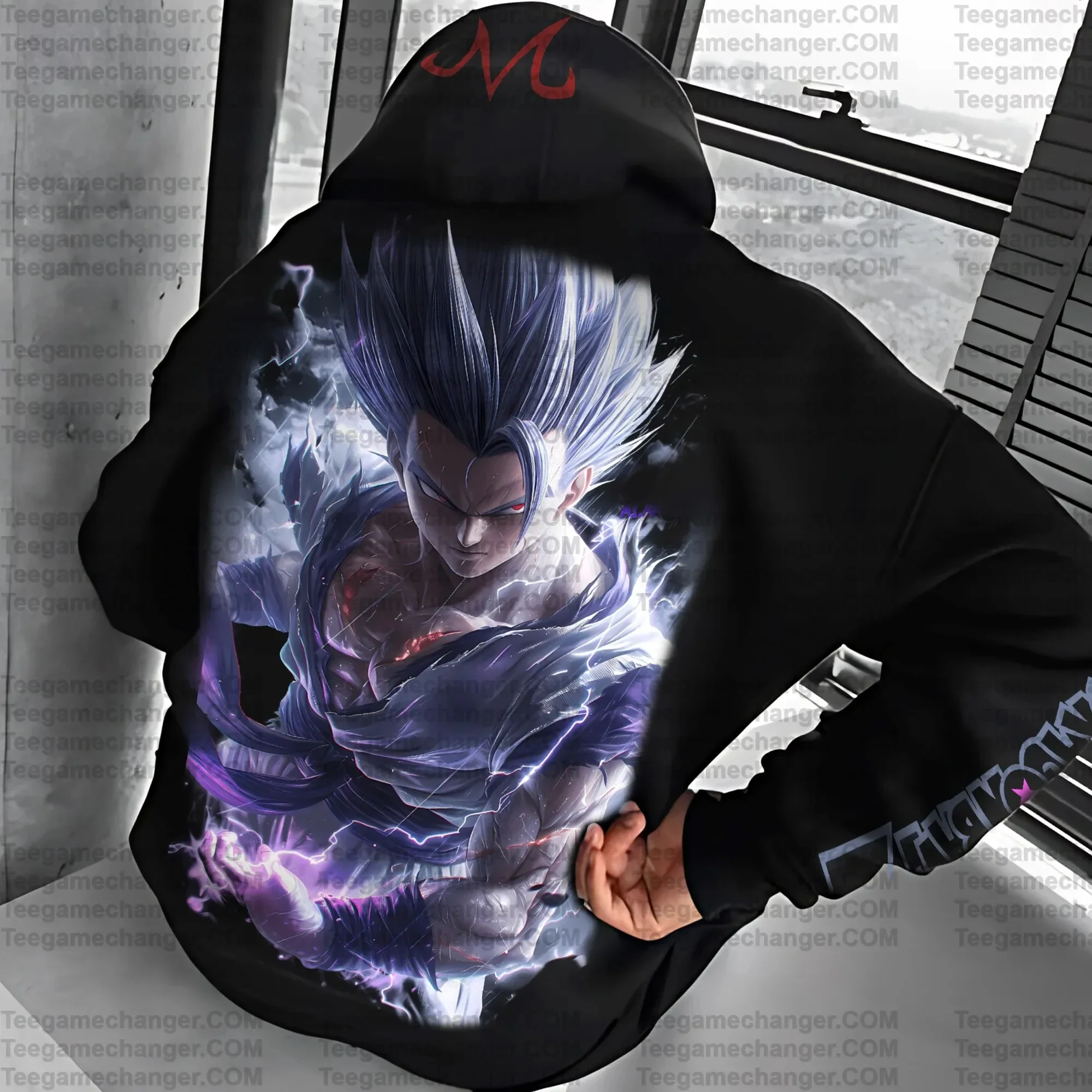 Dragon Ball Animation Joint 2025 Otoño/Invierno pulóver pantalones casuales de calle para hombres estilo Hip Hop suéter suelto para padres e hijos Top