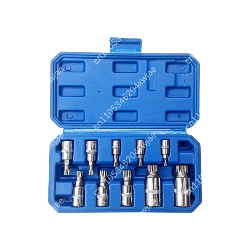 12 Point Socket Bit Quick Wrench Star Spline Torx Screwdriver Integrated Hand Tool For Hardware Repair Work