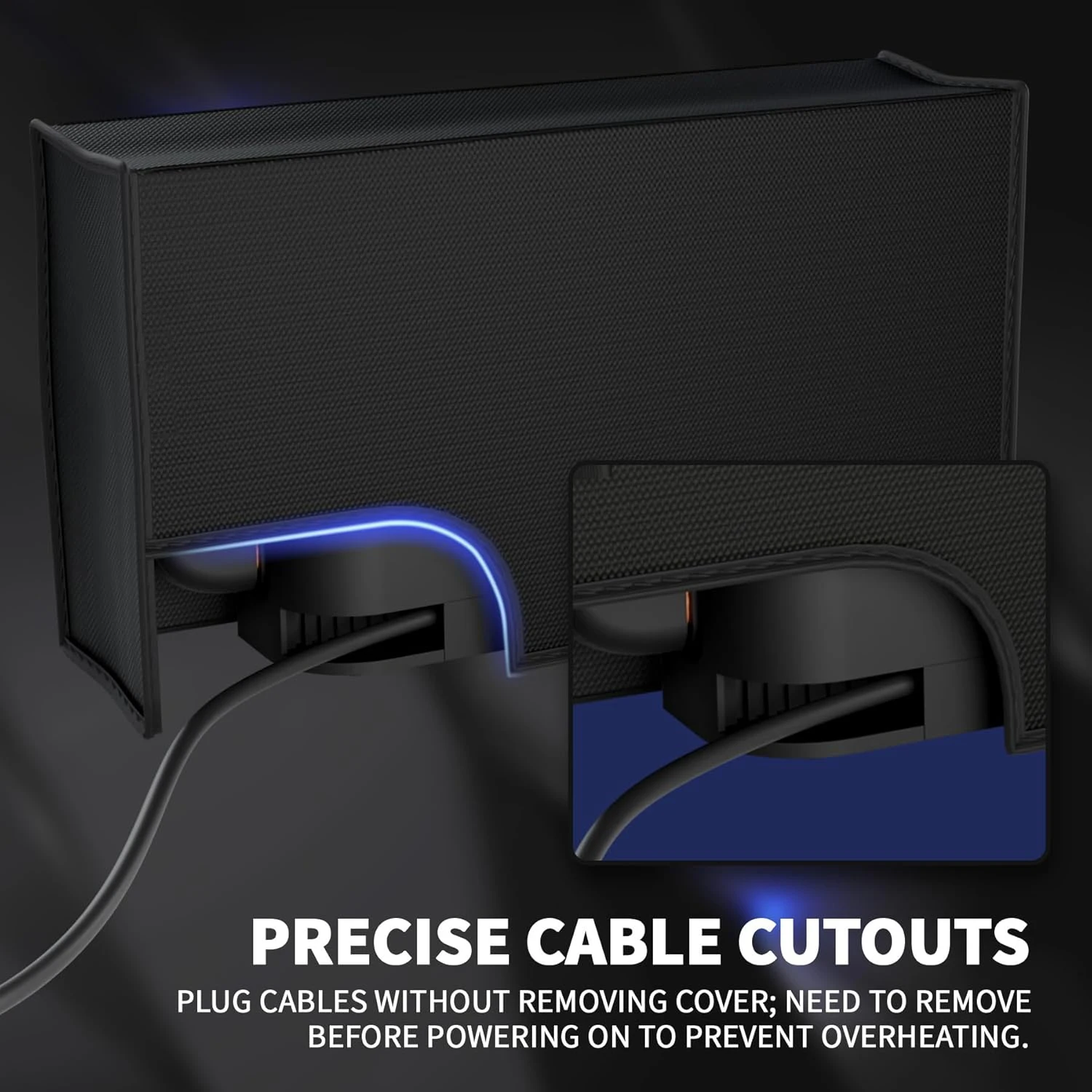 Premium Dust Cover for Switch 2 – Water-Resistant Cover Sleeve Protects Console & Dock from Dust, Scratches & Spills view 6