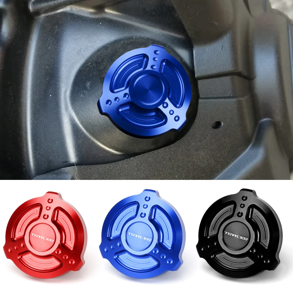 For YAMAHA TRACER 9/GT 900/GT MT-09 M20*2.5 Motorcycle Oil Drain Sump Plug Aluminum Engine Filler Tank Cap Cover Racing Bolts