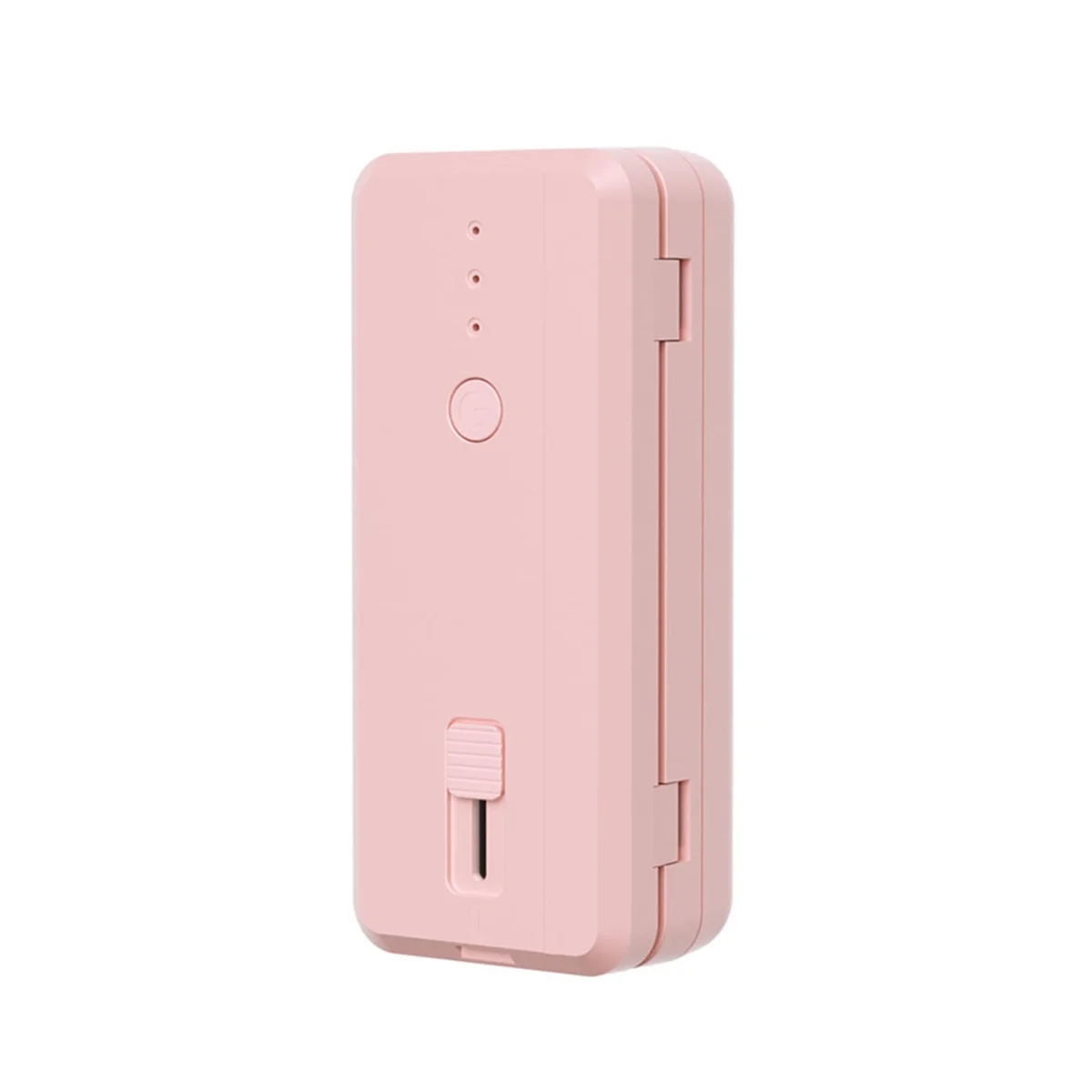 Mini aferidor de calor portátil mini saco aferidor de calor saco aferidor de mão para sacos de chip sacos de plástico armazenamento de alimentos, rosa-T33C