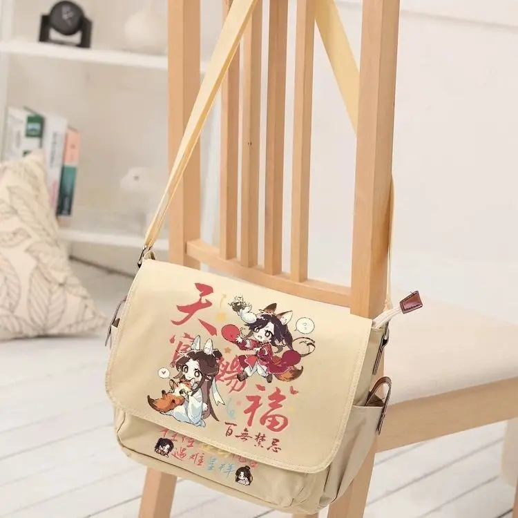 Tian Guan Blessing Merchandise Huacheng Xie Lian Anime Large Capacity Crossbody Shoulder Bag Student Backpack Anime