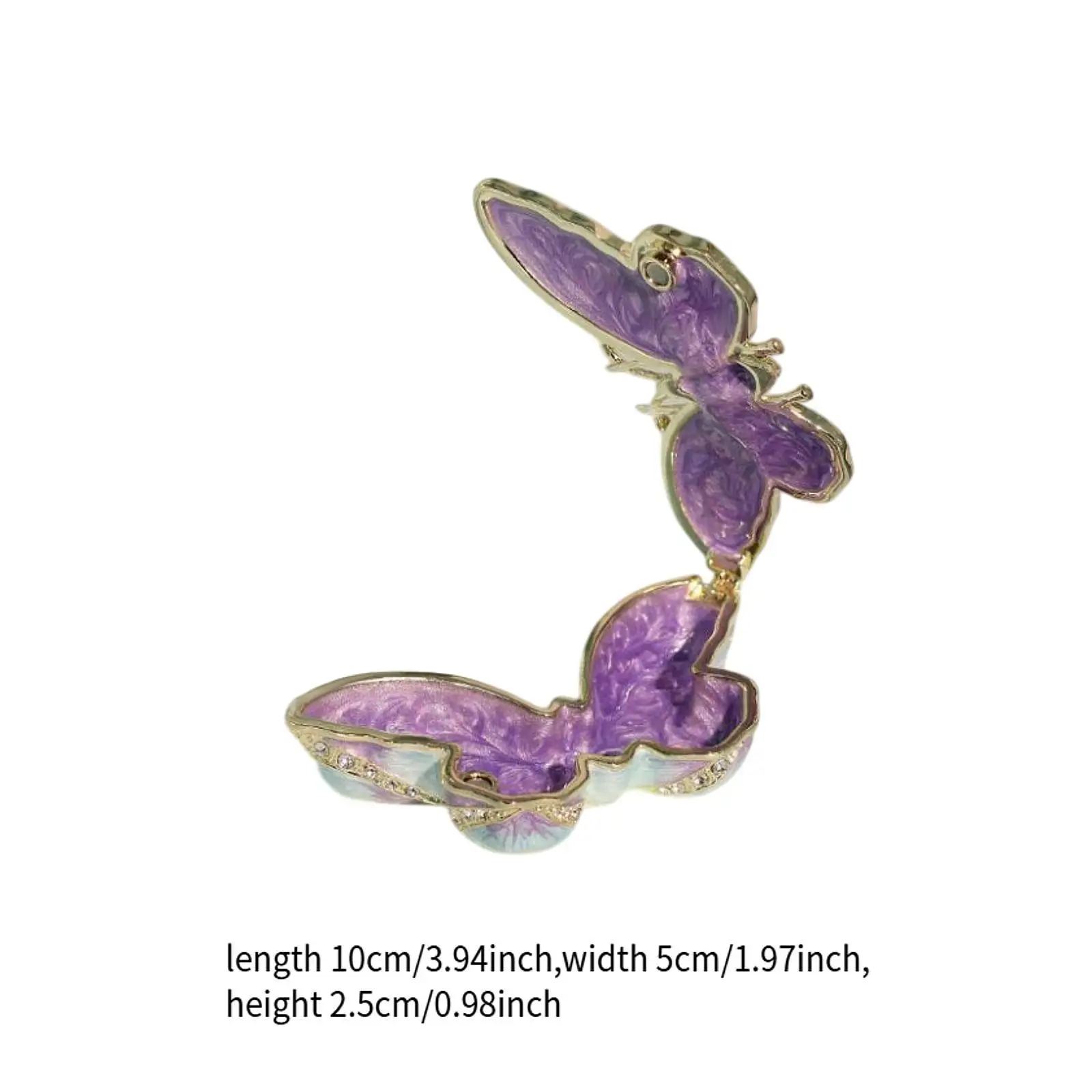 المينا حلية صندوق فراشة صندوق مجوهرات منضدية سبائك الإبداعية تحصيل