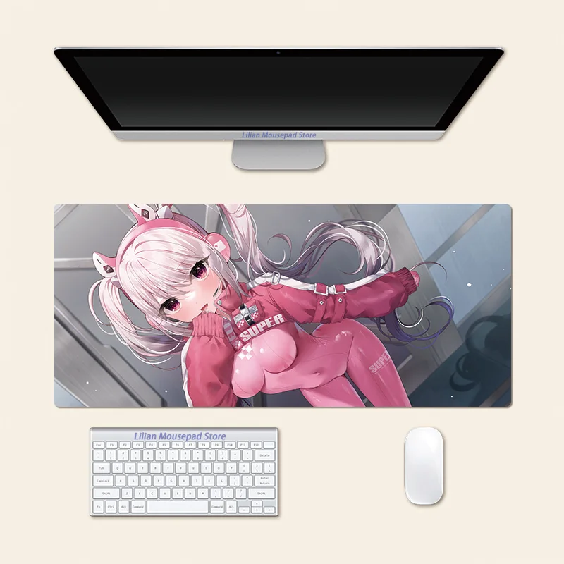 Alice Goddess Of Victory：Nikke Anime Large Mouse Pad PlayMat Office Mousepad Game Creative Desk Gaming Mat