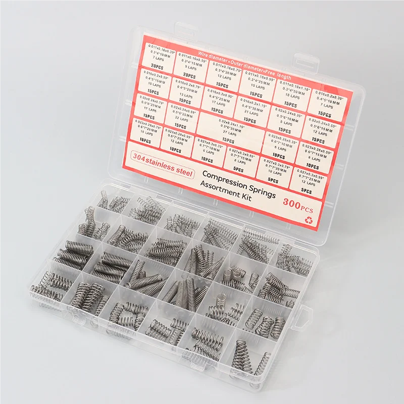 Assortiment De Ressorts De Compression En Acier Inoxydable De