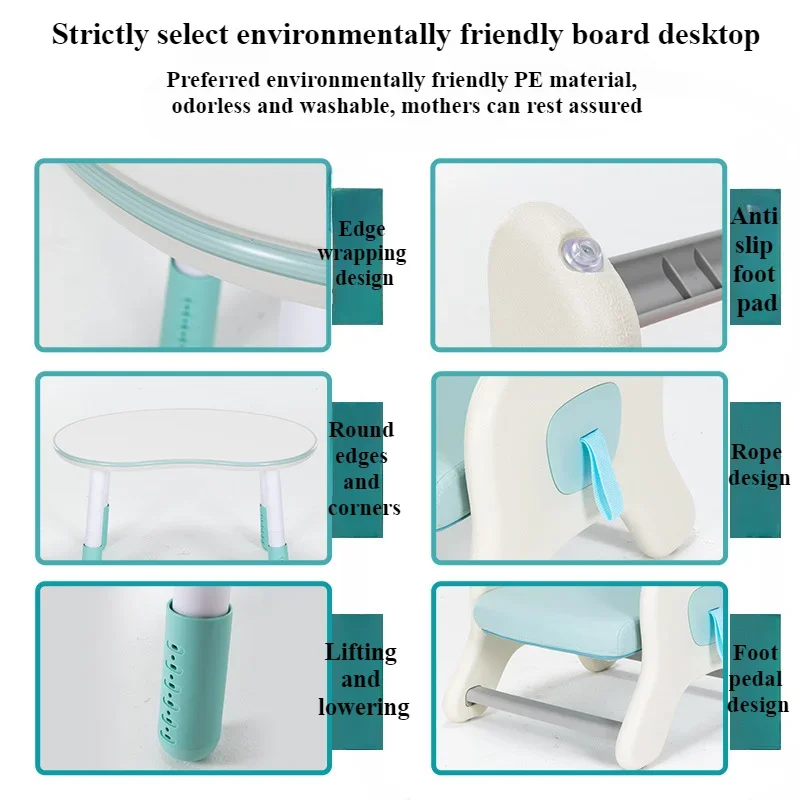 어린이 테이블 의자, 어린이 책상 의자, 여아 방 책상, 초등학생 용품, 어린이 타볼로 밤비니 가구