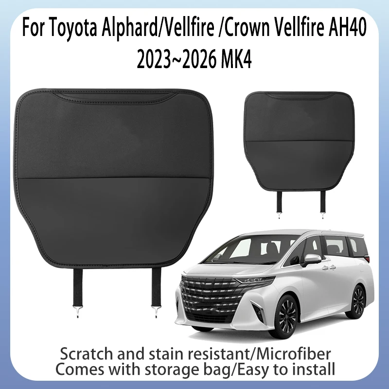 

Suitable For Toyota Alphard AH40 2023-2026 25 rear seat anti-kick mat waterproof durable anti-fouling easy to install and clean