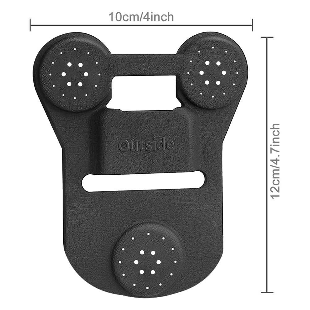 Mini Body Camera Magnet Mount, Universal Magnetic, Sucção forte, Clipe traseiro, Cam Holder para N9, N9B, Clips Wearable