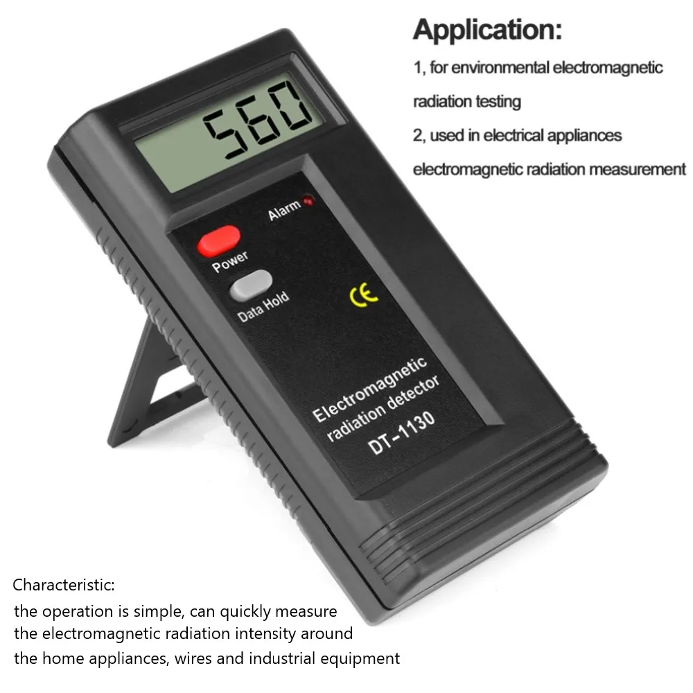 Electromagnetic Field Radiation Detector EMF Meter Radiation Dosimeter Monitor Tester Geiger Counter Electric Emission Dosimeter