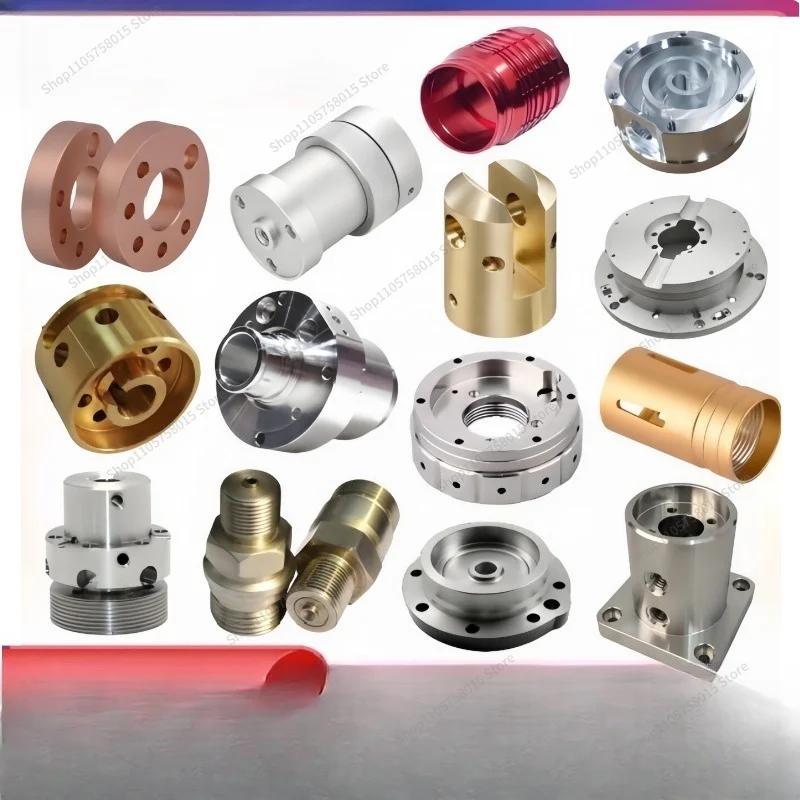 For numerical control lathe stainless steel, turning and milling composite centering mechanical parts aluminum alloy brass CNC